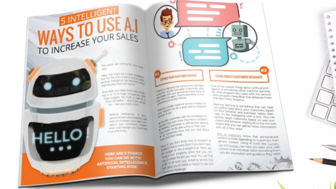 5 Ways to Increase Sales with Robots!