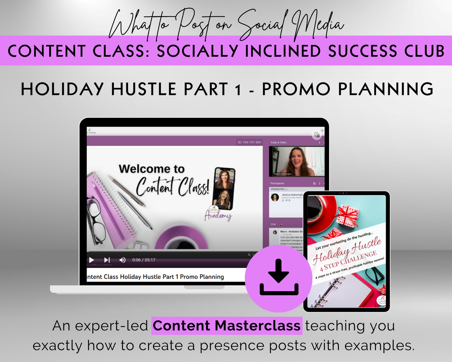 Content Class - Holiday Hustle Part 1 - Promo Planning Masterclass