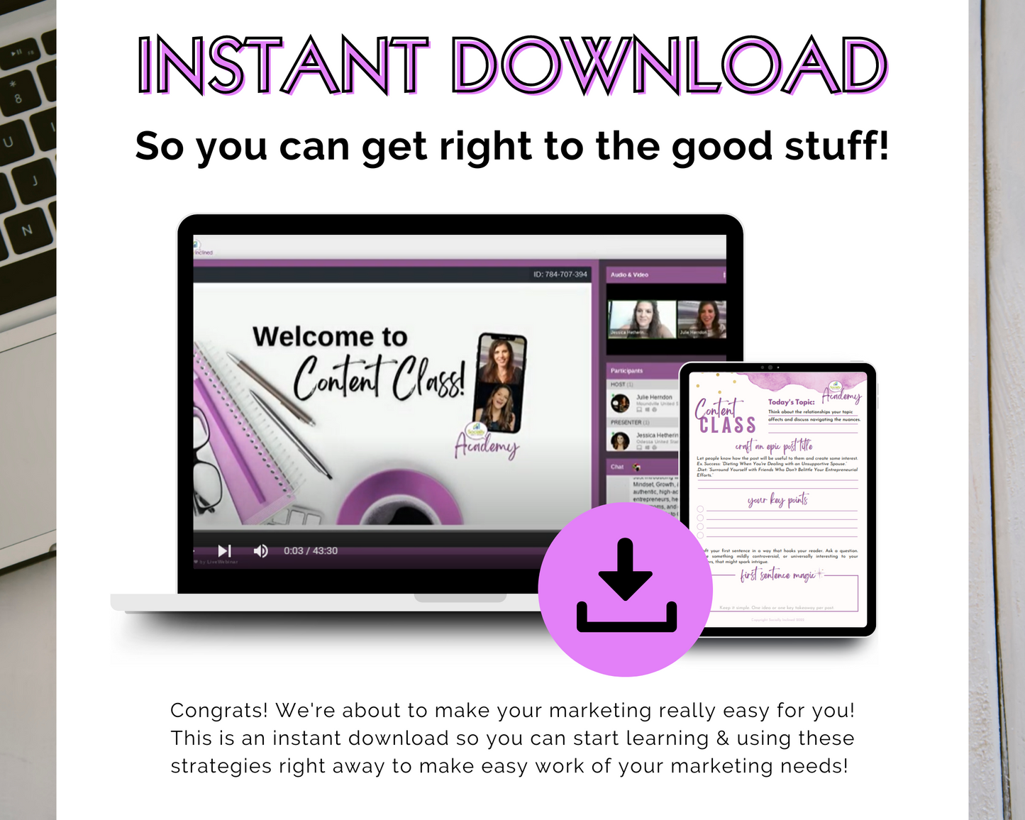 Content Class - Connect with Your Audience About Affected Relationships Masterclass
