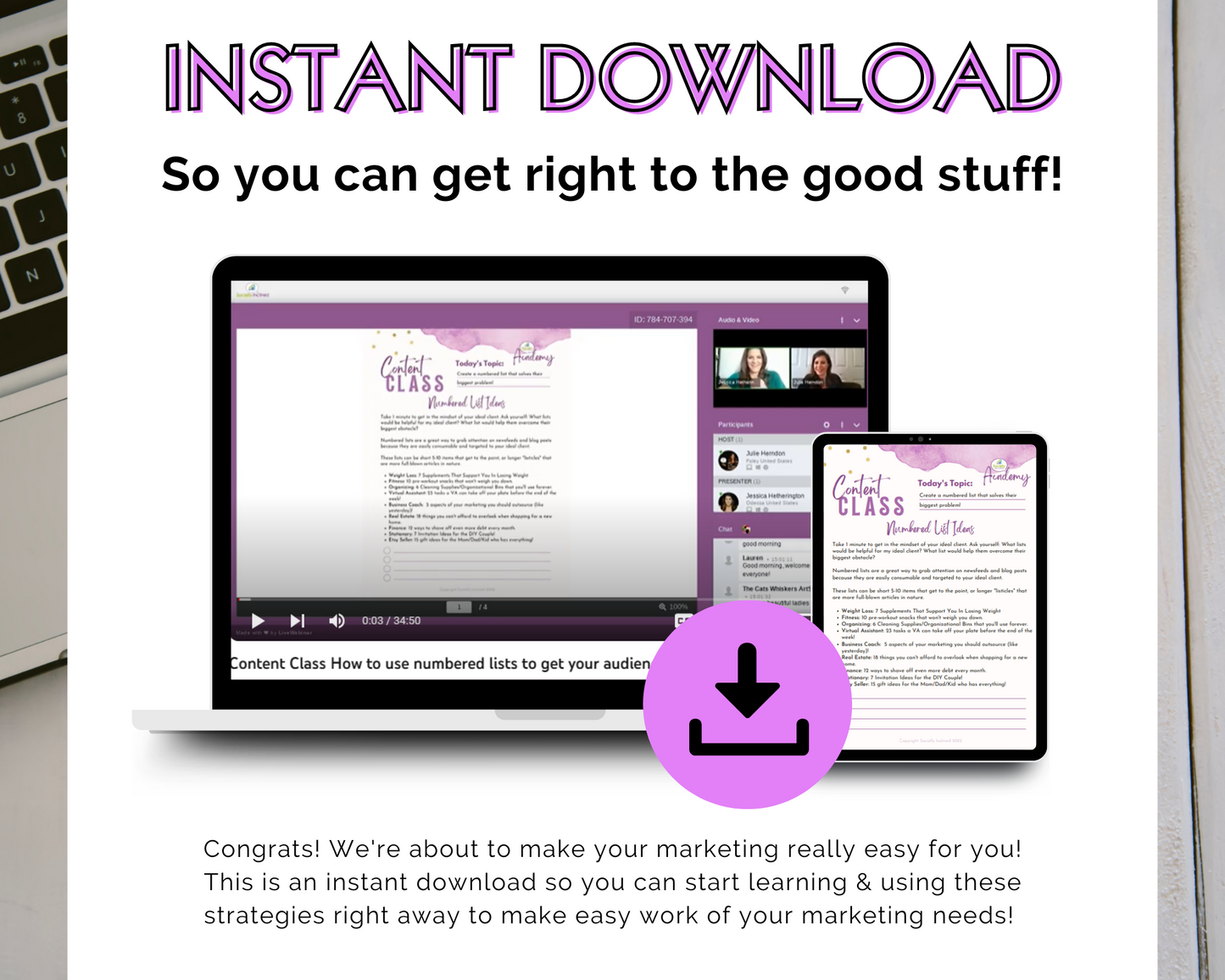 Content Class - Creating Numbered Lists (Listicles) Your Audience Will Love Masterclass