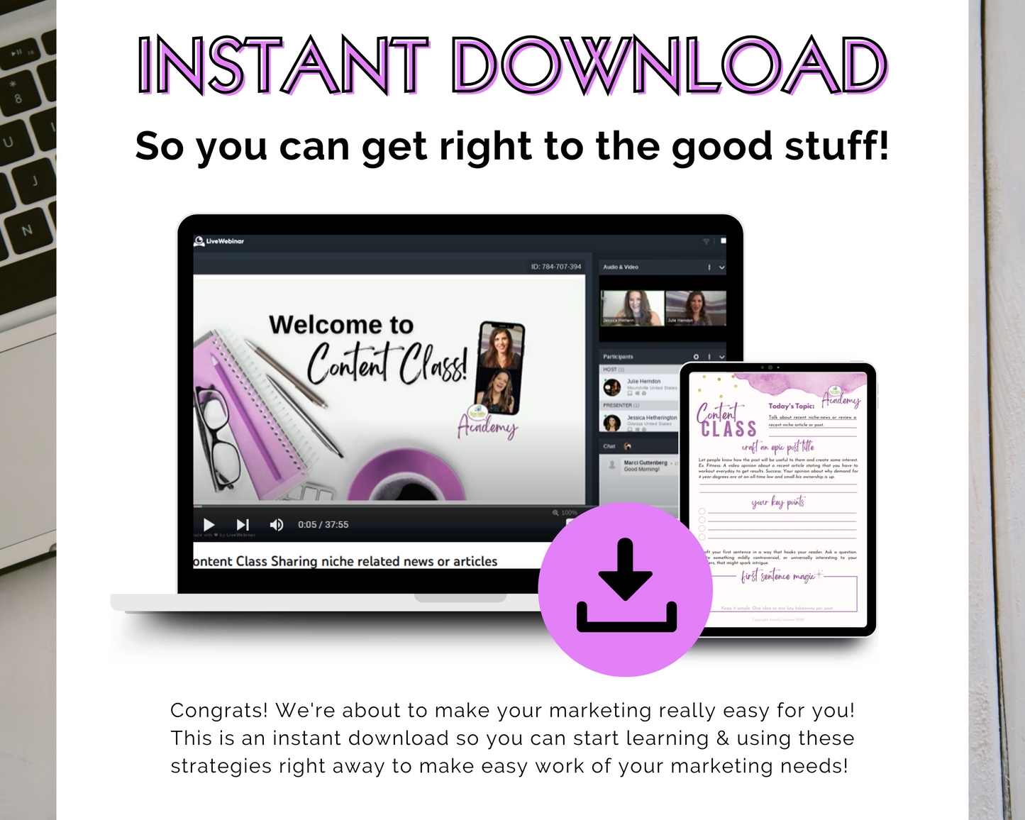 Content Class - Sharing Niche-Related News or Articles the Right Way Masterclass