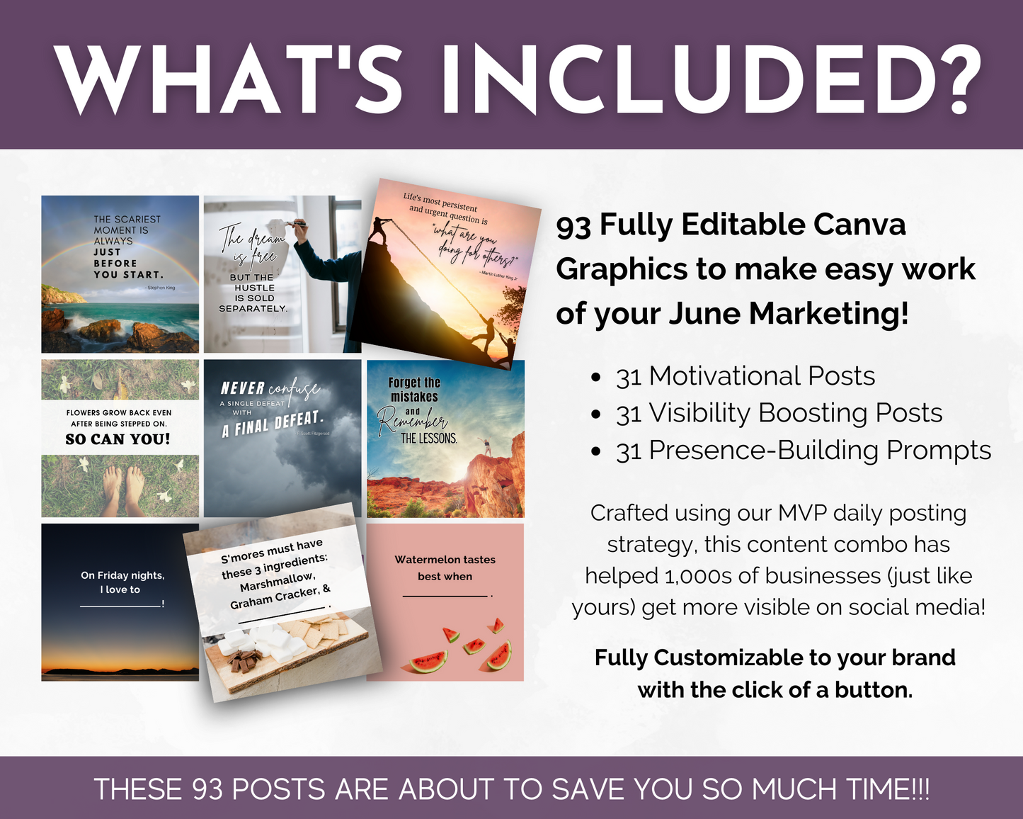 AUGUST Daily Posting Plan - Your Social Plan