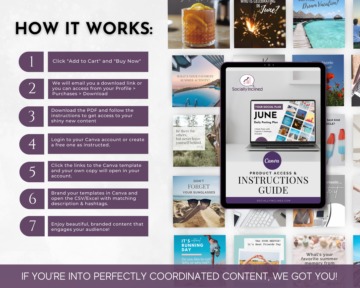 June Daily Posting Plan - Your Social Plan