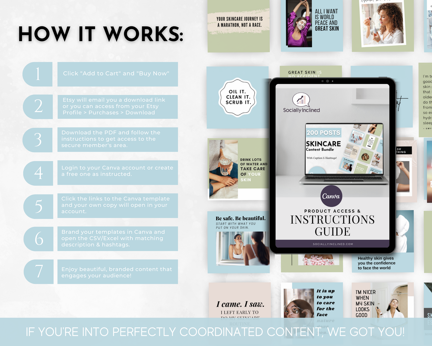 How Socially Inclined skincare works.
Note: The sentence "How skincare works" does not directly mention a specific product or brand, so it is difficult to replace the entire sentence with the given product name and brand name. However, if you want to include the product and brand in a sentence related to skincare, you can modify it as mentioned above.