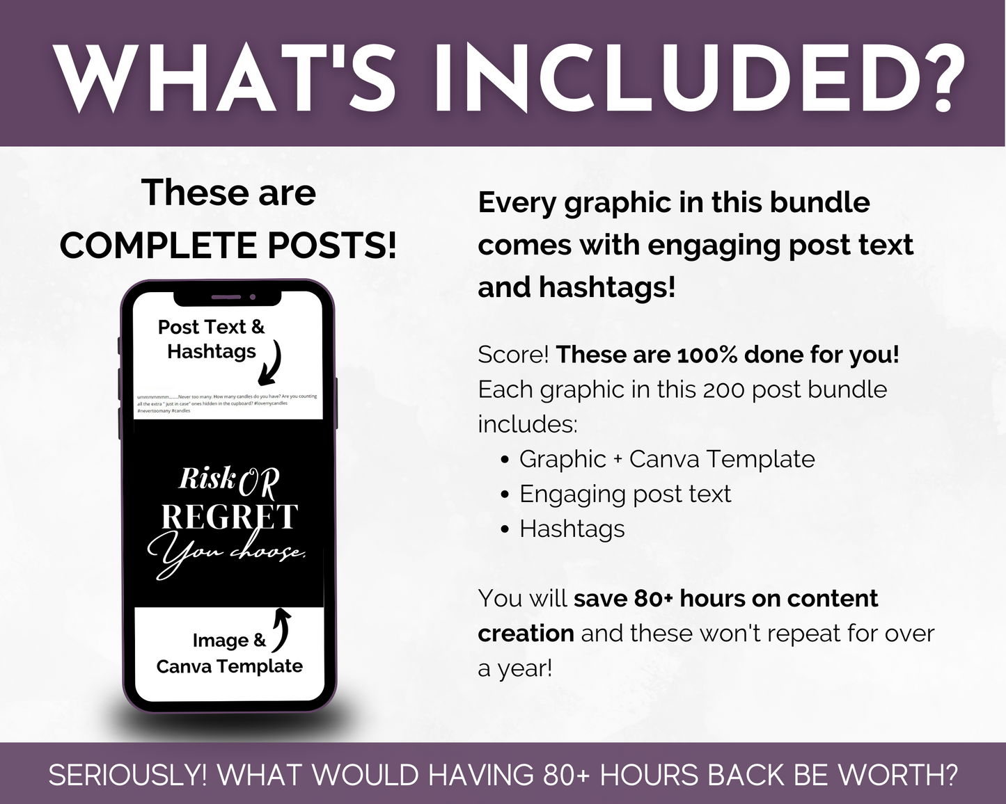 What's included? Our package offers the Empowering "Girl Boss Style" Social Media Post Bundle with Canva Templates, designed by Socially Inclined, to boost your SEO.