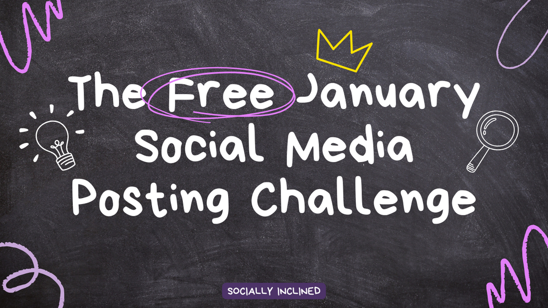 Join the Free January Social Media Posting Challenge: Grow Your Online Impact Every Day!