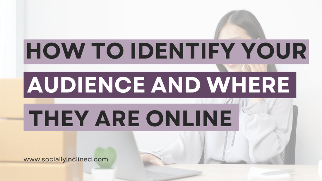 Where Are YOUR Customers: How to Identify Your Audience and Find Them Online