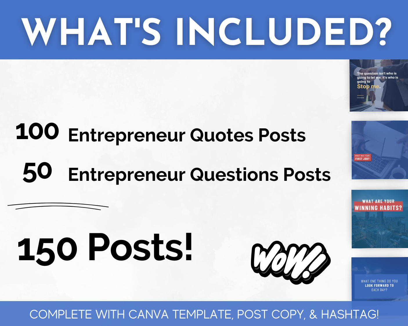 Discover the essential Entrepreneur Social Media Post Bundle with Canva Templates | 150 Images from Socially Inclined, containing insightful words of wisdom from successful business leaders. These quotes are curated to inspire and motivate entrepreneurs in their journey towards success. Covering a wide range