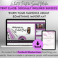 Content Class - Warn Your Audience About Something Important Masterclass