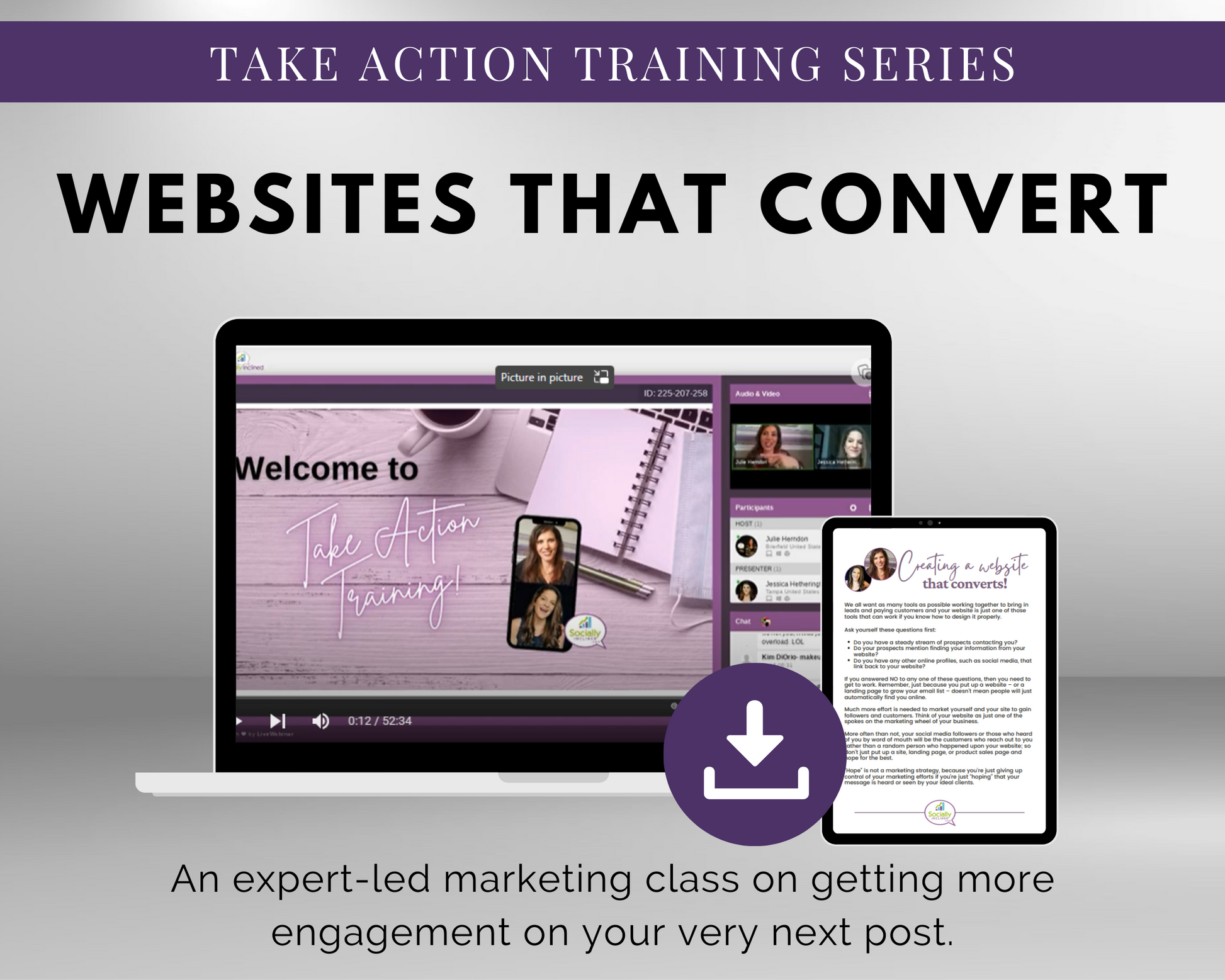 Take the TAT - Websites That Convert Masterclass from Get Socially Inclined.