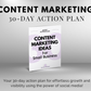Get Socially Inclined's "30 Days of Content Marketing Ideas for Small Business" action plan.