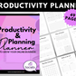 Productivity & Planning Planner