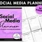 Get Socially Inclined's Social Media Planner for solopreneurs and small business owners.