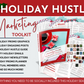 Monthly HUGE Holiday Hustle Marketing Toolkit by Get Socially Inclined.