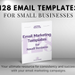 128 Email Marketing Templates for Small Business Owners