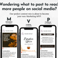 October Daily Posting Plan - Your Social Plan