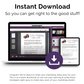 Get right to the good stuff with Get Socially Inclined's TAT - Instagram 9 Block Training Masterclass instant download feature.