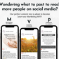 Three May Daily Posting Plans from Get Socially Inclined displaying social media marketing strategies with focus on attraction, visibility, and presence to boost engagement through daily posting plans.