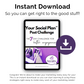 Instantly download Your Social Plan 7 Day Post Challenge for Better Engagement from Get Socially Inclined.