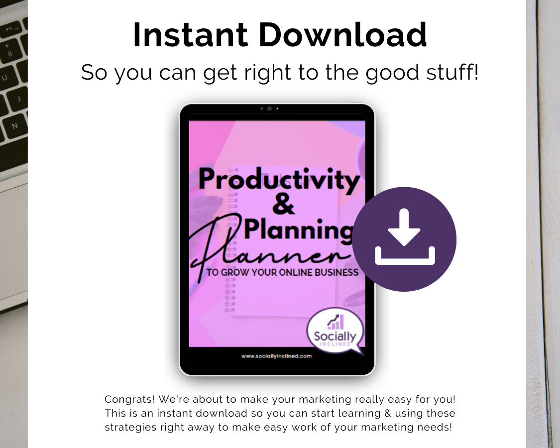 Productivity & Planning Planner