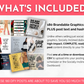 What's included in the FASHION & SHOPPING Social Media Post Bundle by Socially Inclined for online retail?