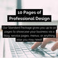 A pair of hands typing on a laptop keyboard, accompanied by the text: "Standard Website Design Package - Up to 10 professionally-crafted pages optimized for SEO. An offering from Socially Inclined, perfect for blogs, services, menus, and more. Enhance your user experience today.