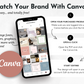 Match your brand with Candles & Scents Social Media Post Bundle and Canva Templates from Socially Inclined.