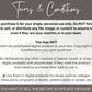 A ready-to-post Book Lover's Social Media Post Bundle with Canva Templates image with the words terms and conditions created by Socially Inclined.