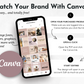 Pair your brand, Socially Inclined, with canvas and connect with clothing & fashion influencers. Generate buzz for your handmade creations using captivating social media images and craft ready-to-post text captions with the Boutique & Style Store Social Media Post Bundle, equipped with Canva Templates.