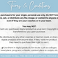 A flyer with the words 'terms & conditions' included in a Childcare Social Media Post Bundle with Canva Templates from Socially Inclined.