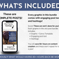 What's included in the Finance Social Media Post Bundle with Canva Templates by Socially Inclined?