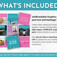 What's included in the Fitness & Wellness Social Media Post Bundle with Canva Templates by Socially Inclined?