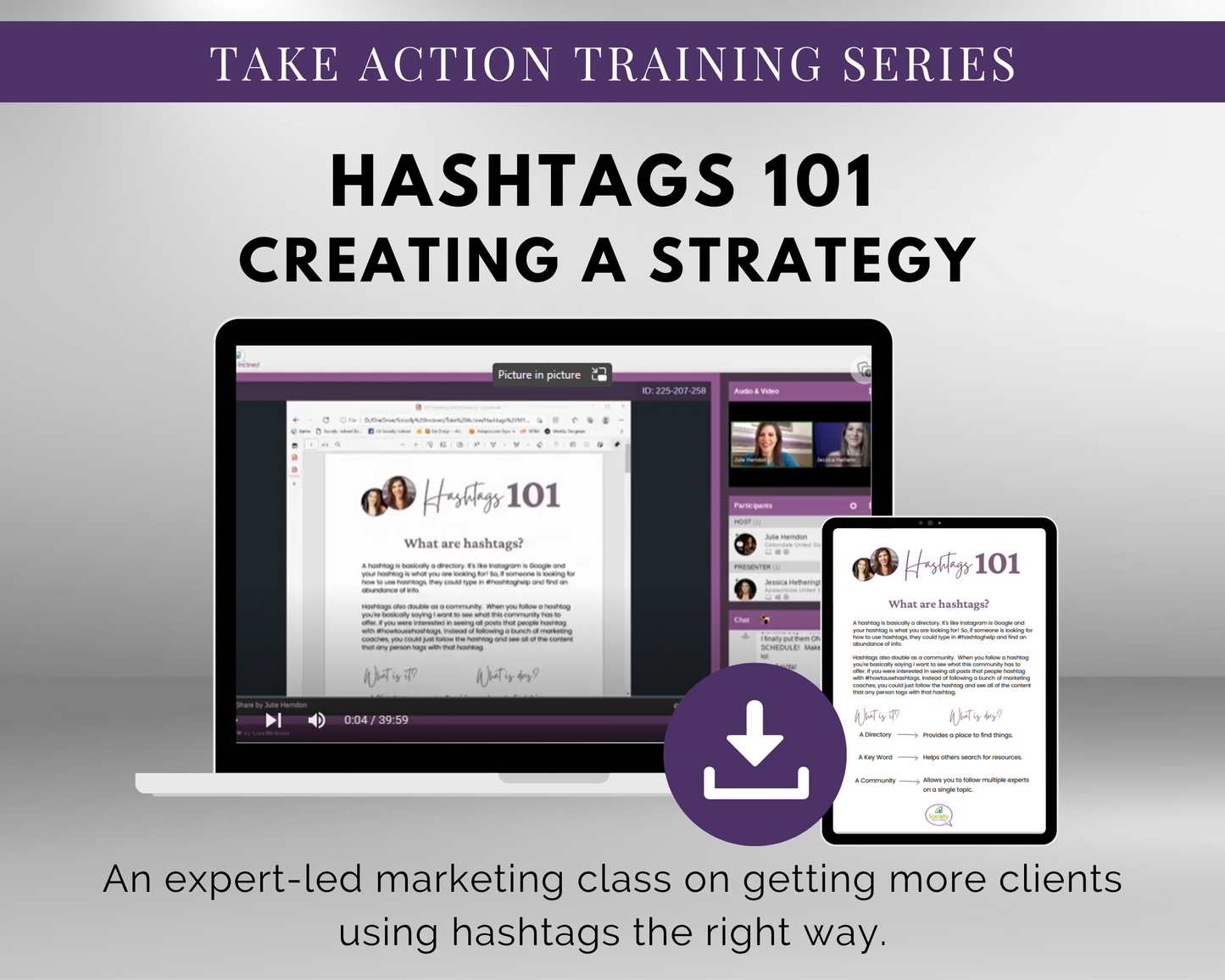 TAT - Hashtags 101 - Creating a Strategy Masterclass