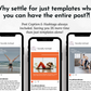 Four smartphones with the Health & Wellness Coaches Social Media Post Bundle with Canva Templates from Socially Inclined is better than just settling for templates. You can have the entire post that covers content and social media.