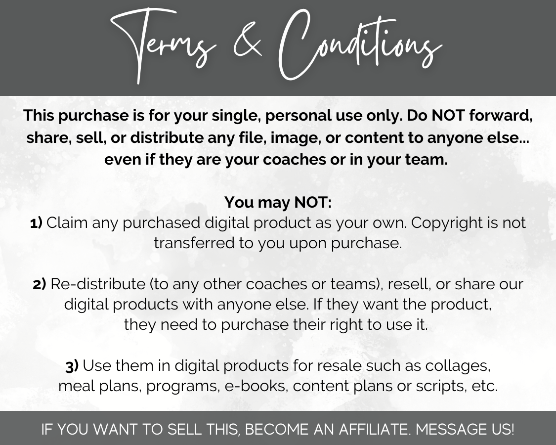 A flyer for interior designers featuring the Socially Inclined Home Decor Social Media Post Bundle with Canva Templates' terms and conditions.