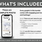 Discover what is included in the complete Home Decor Social Media Post Bundle with Canva Templates package for interior designers from Socially Inclined.