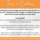 A flyer highlighting the important 'terms and conditions' pertaining to insurance coverage, suitable for Socially Inclined's Insurance Social Media Post Bundle with Canva Templates.