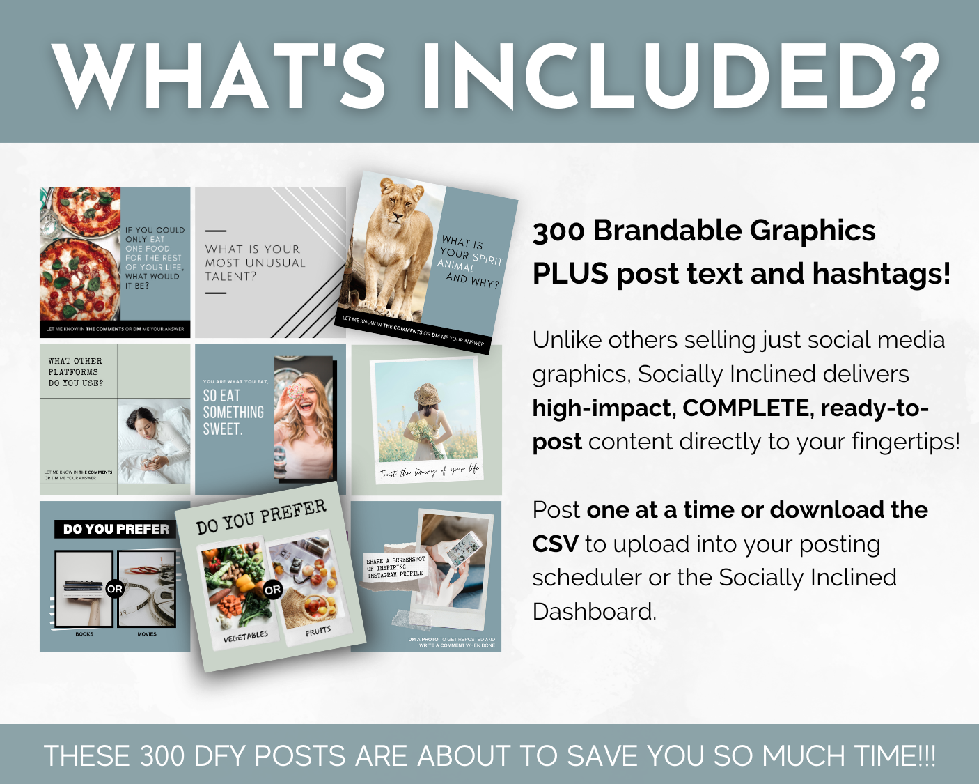 Discover the exclusive content and lifestyle perks offered in our comprehensive Lifestyle Social Media Post Bundle with Canva Templates by Socially Inclined.