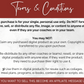The terms and conditions for the purchase of a personal coaching package focused on promoting a healthy lifestyle with Socially Inclined's Men's Fitness Social Media Post Bundle including Canva Templates.