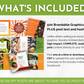 What's included in the Nutrition & Food Social Media Post Bundle by Socially Inclined?