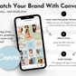 Enhance your Socially Inclined brand with the Skincare Social Media Post Bundle with Canva Templates that perfectly highlights your skincare and makeup products.