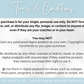 A flyer featuring Skincare Social Media Post Bundle with Canva Templates terms and conditions by Socially Inclined.