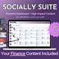 A Get Socially Inclined laptop with the Socially Suite Membership for seamless content management and online presence.