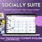 The Get Socially Inclined Socially Suite Membership is a powerful dashboard for online presence management, offering high content and an all-in-one solution for social media marketing and content management. It is your handyman for building and.