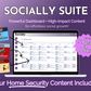 Get Socially Inclined - Socially Suite Membership home security content management included.