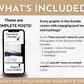 What's included in the TRAVEL Agent's Social Media Post Bundle with Canva Templates package by Socially Inclined?