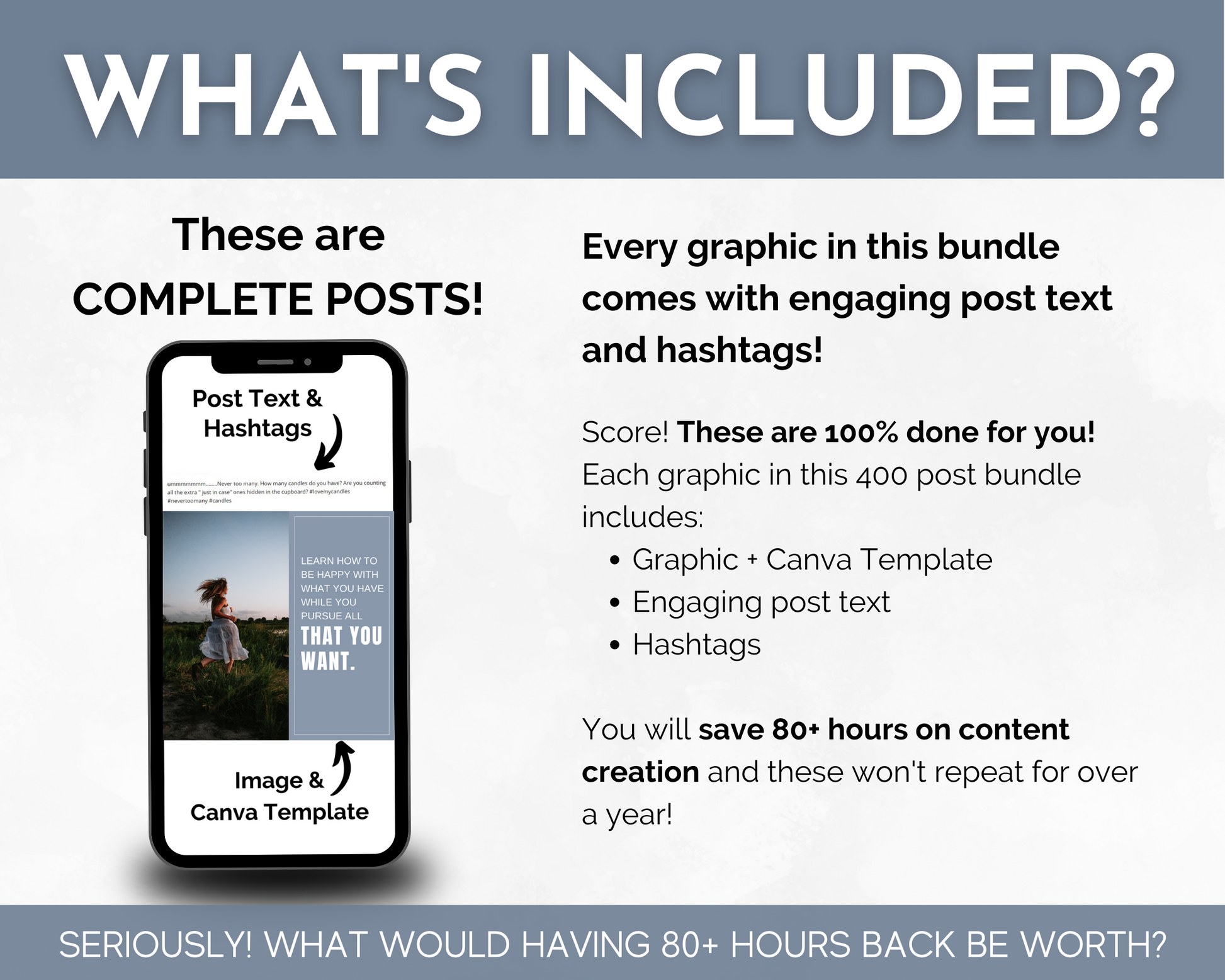 What's included? Get ready to be inspired with our collection of motivational and uplifting Inspirational Social Media Post Bundle with Canva Templates from Socially Inclined across social media.