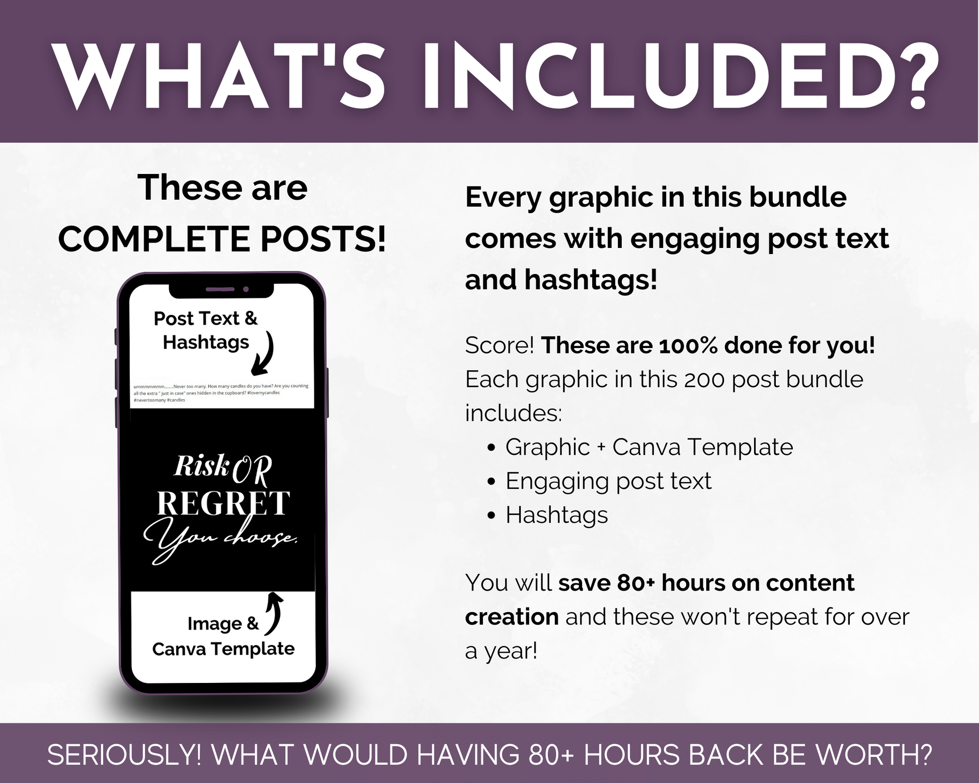 What's included? Our package offers the Empowering "Girl Boss Style" Social Media Post Bundle with Canva Templates, designed by Socially Inclined, to boost your SEO.