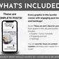 What's included in the Conversation Starters for Social Media Post Bundle with Canva Templates offered by Socially Inclined?