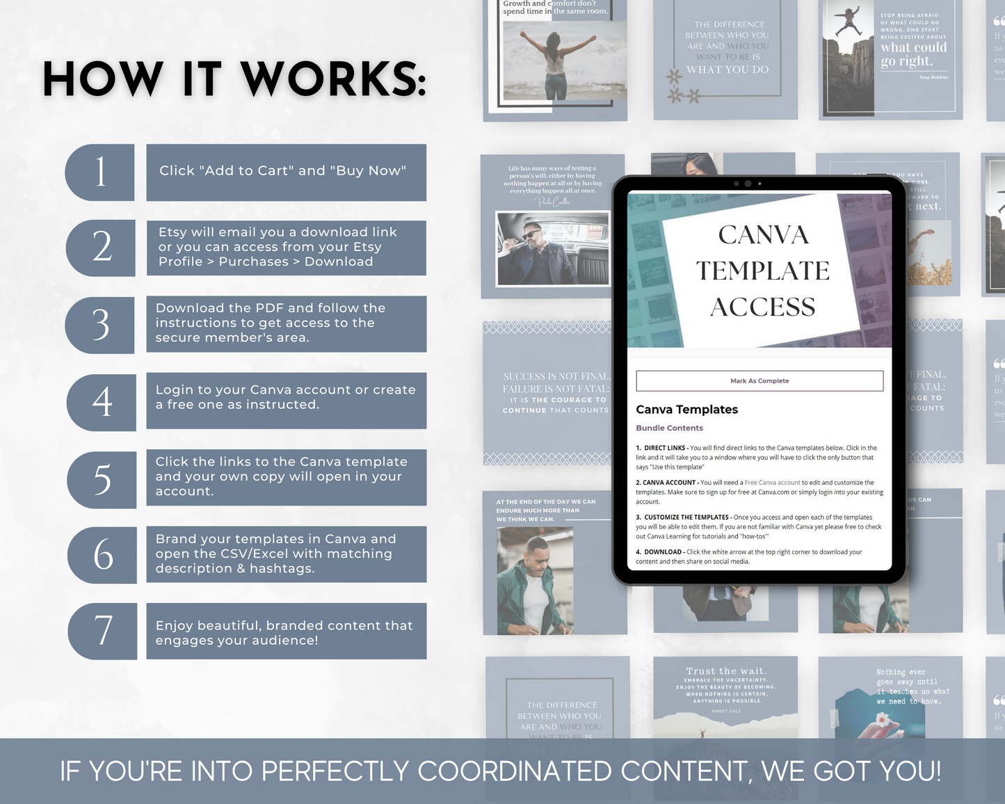 Discover how the Inspirational Social Media Post Bundle with Canva Templates by Socially Inclined showcases the power of social media.